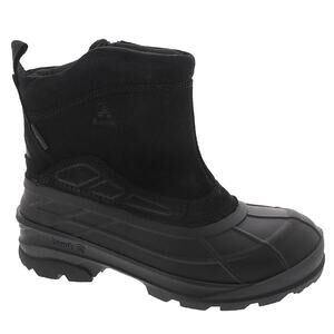 Kamik Mens Champlain 3 Winter Boot US 12 EU 45 Black Suede Waterproof NIB